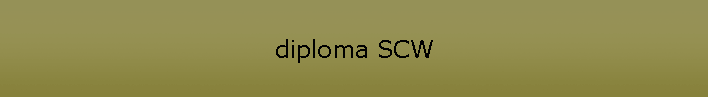 diploma SCW