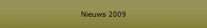 Nieuws 2009