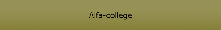 Alfa-college